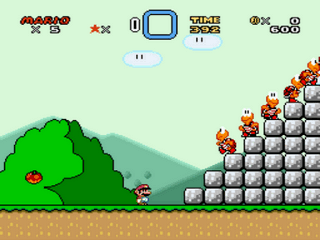 Super Mario World - Little Hack Screenshot 1